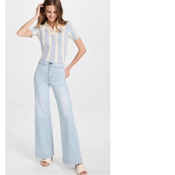 ASKK NY Brighton Wide Leg Jeans 27 - Picture 2 of 6